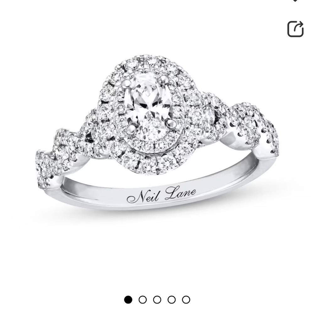 Neil Lane Engagement Ring and Wedding Band